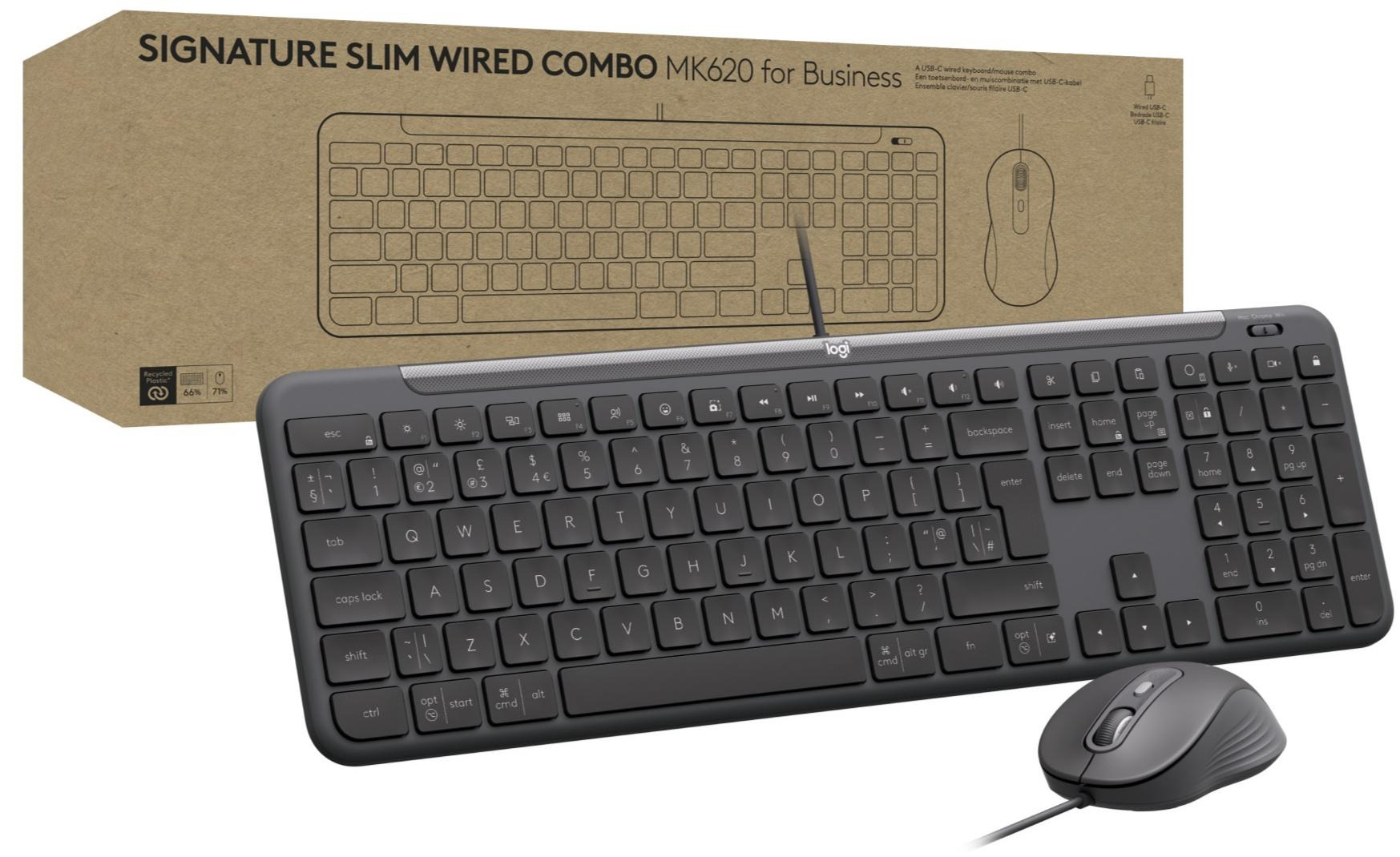 Комплект Logitech COMBO MK620 GRAPHITE фото1