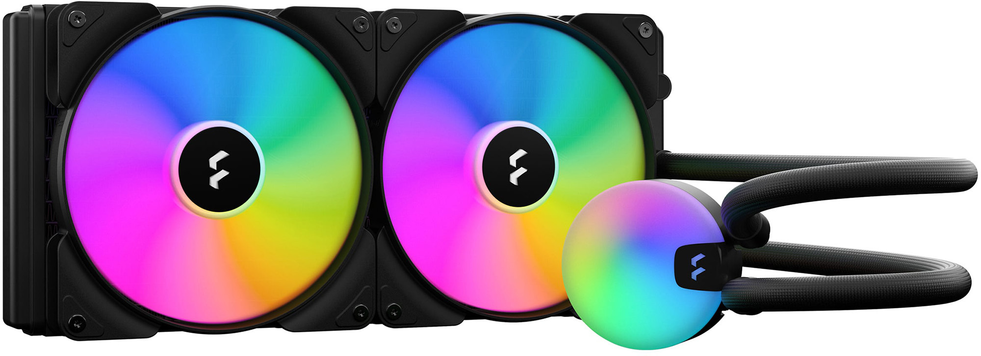 Водяная система охлаждения Fractal Design Lumen S28 RGB v2 2х140 мм (P2465) фото1