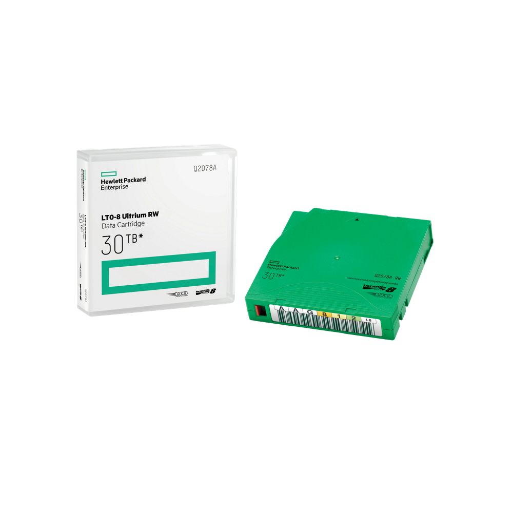 Картридж HPE LTO-8 30TB RW Data Cartridge Q2078A фото1