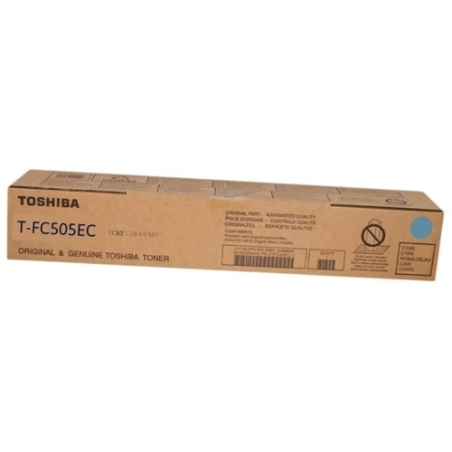 Тонер-картридж лазерный Toshiba T-FC505EC Cyan, 33600 стр (6AJ00000290)