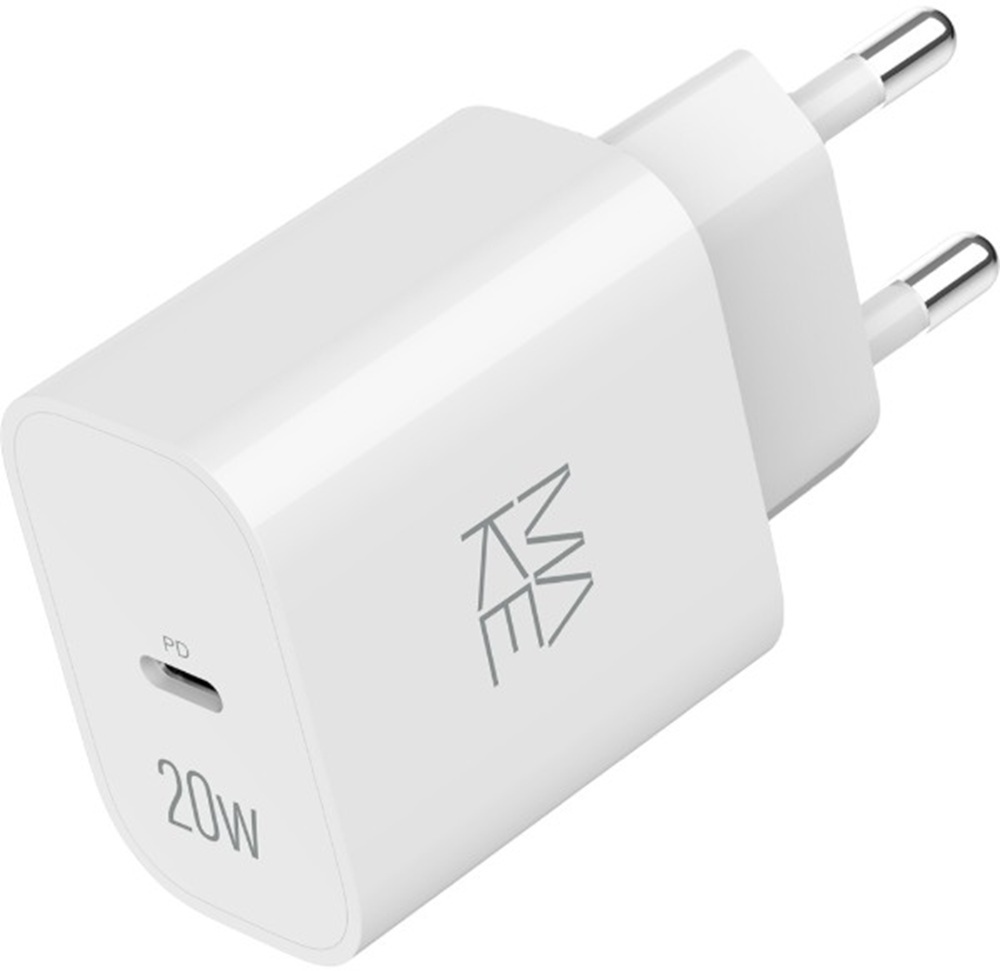 Зарядний пристрій MakeFuture 20W PD White (MCW-2011WH) фото1