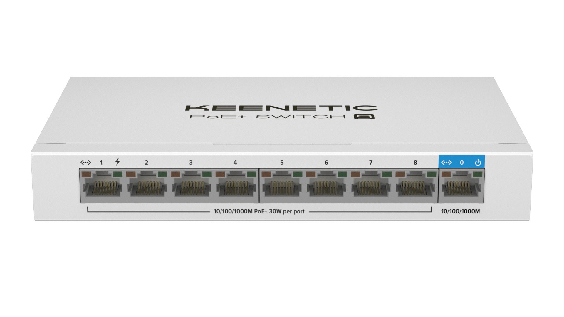 Комутатор Keenetic PoE+ Switch 9 (KN-4710) фото1