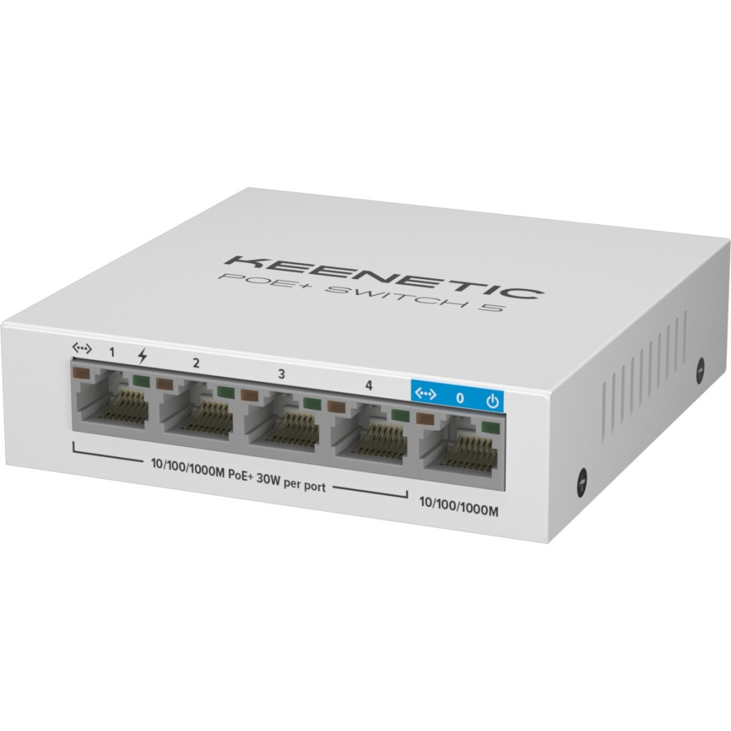 Коммутатор Keenetic PoE+ Switch 5 (KN-4610) фото1