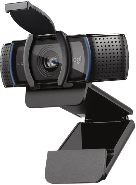 Веб-камера Logitech C920S Pro HD Webcam, BLACK, USB фото1