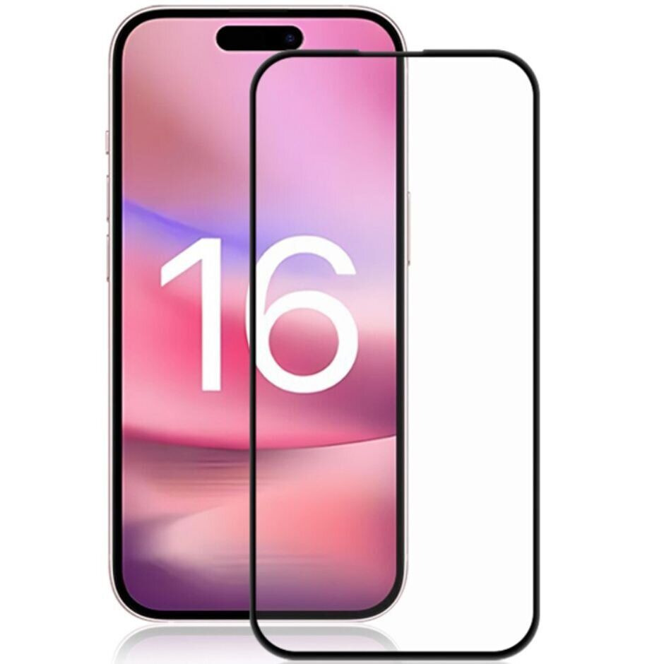Защитное стекло BeCover для Apple iPhone 16 Black (712122) фото1