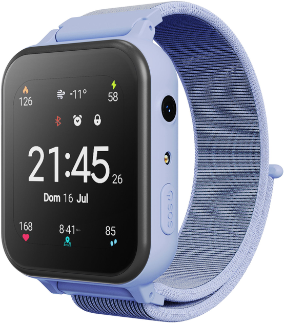 Детские часы Canyon Alfie KW-37 MP3 Study&Game Blue (CNE-KW37BL) фото1