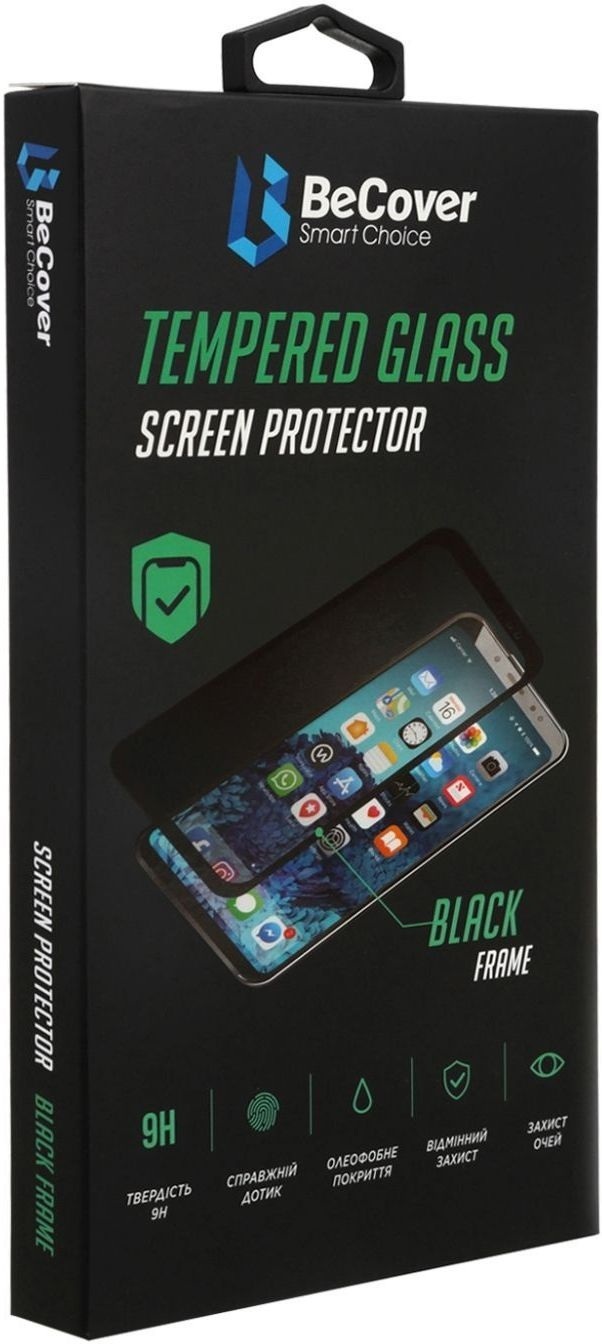 Захисне скло BeCover для Apple iPhone 14 Plus Black (707971) фото1