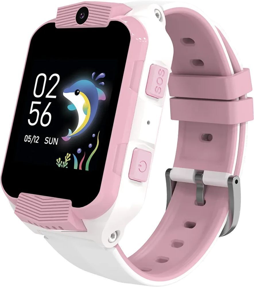 Детские часы Canyon Cindy KW-41 4G Camera Music White Pink (CNE-KW41WP) фото1