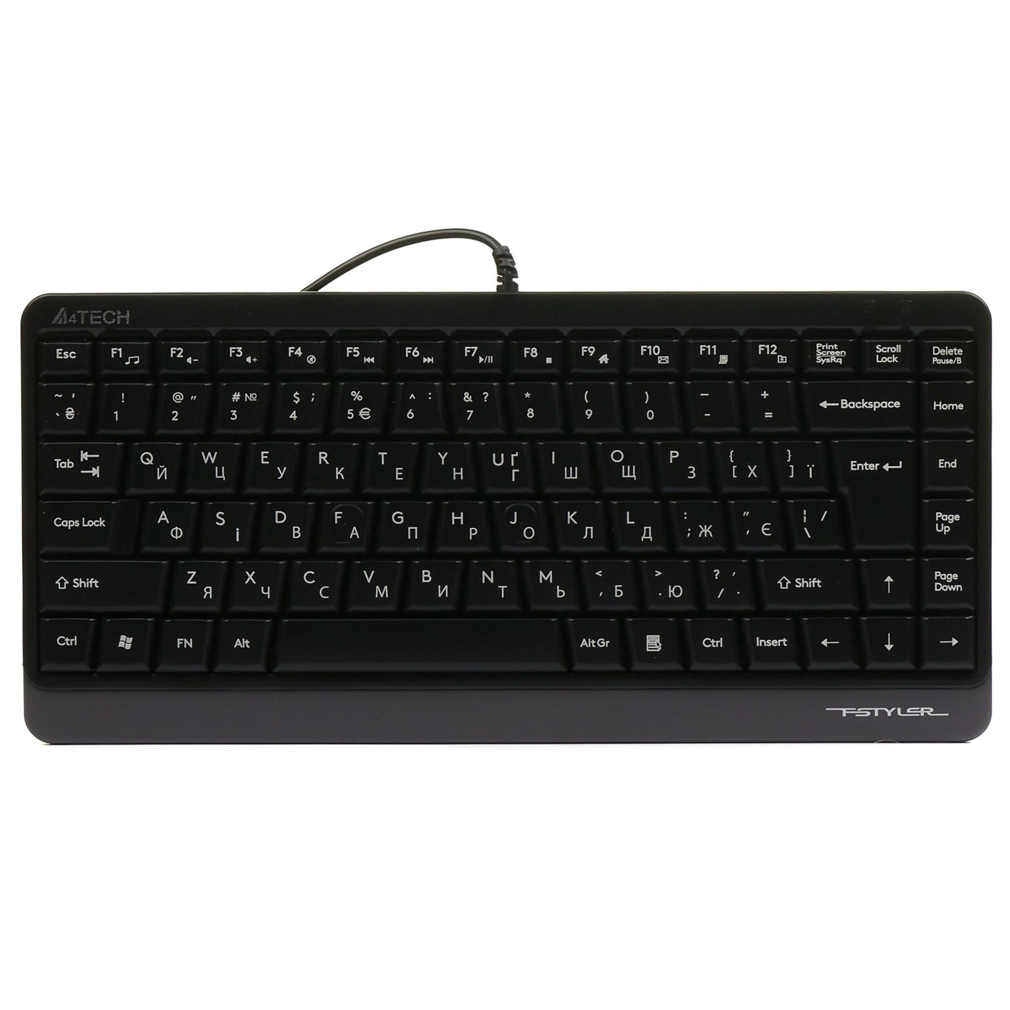 Клавіатура A4Tech Fstyler FKS11 Grey фото1