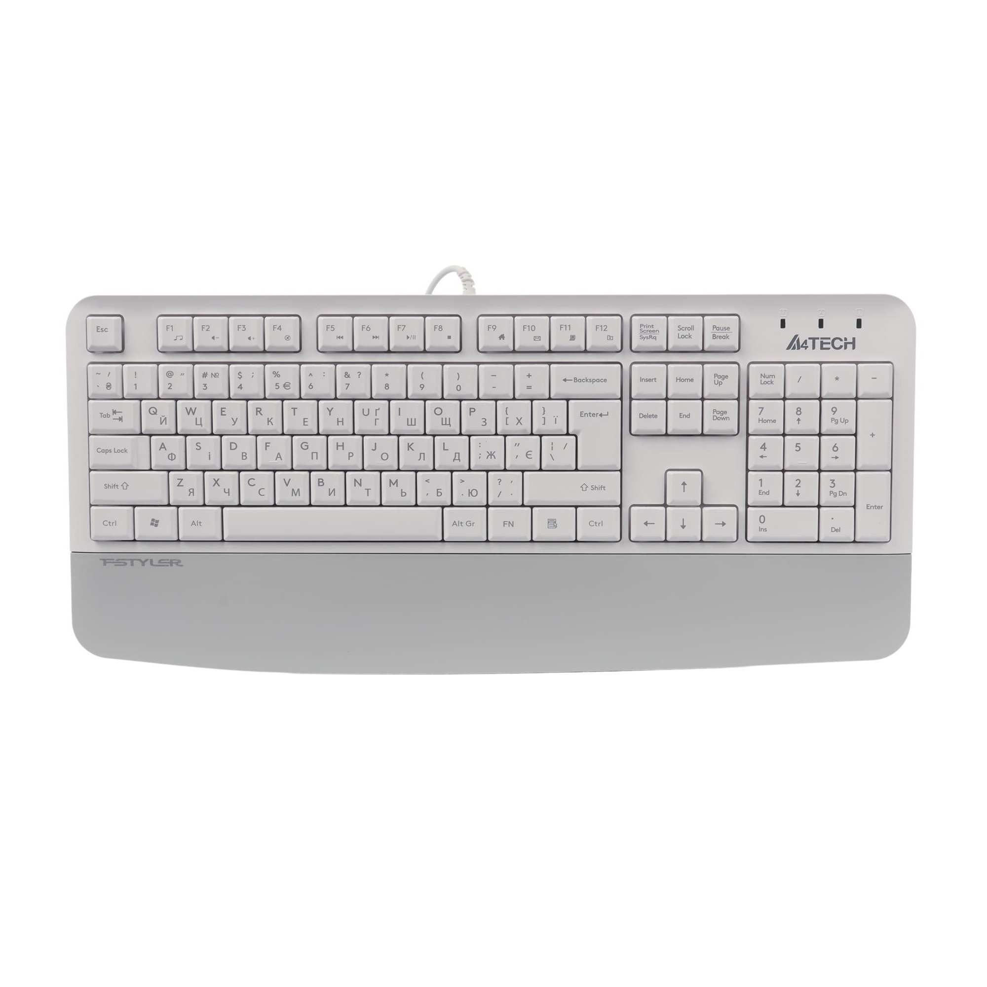 Клавіатура A4Tech FK20 White фото1