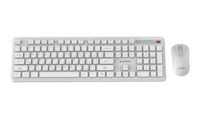 Беспроводной комплект Gembird Silent Pro Business, KBS-WPS-01-W-CYRL белый
