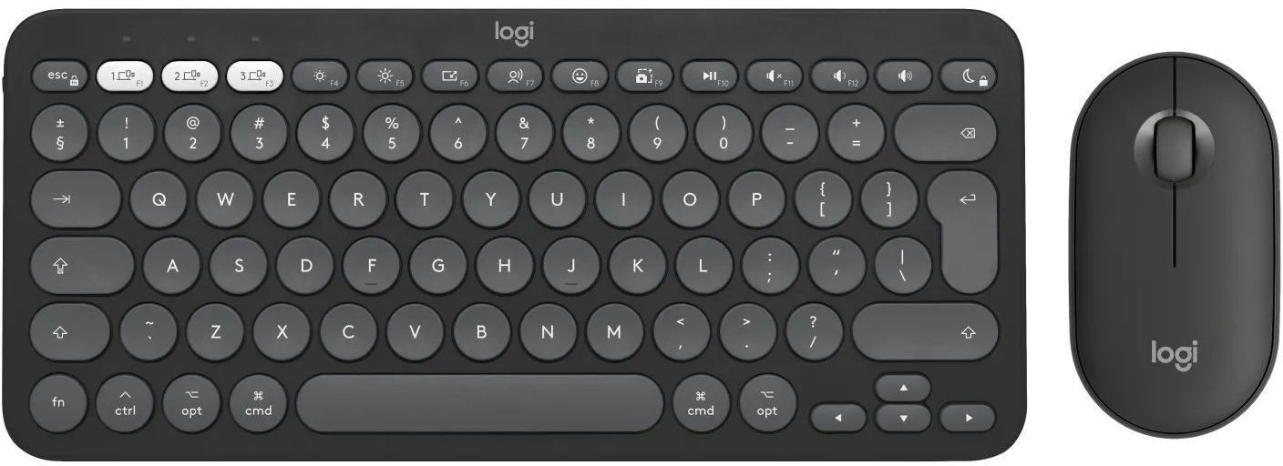 Комплект Logitech Pebble 2 Combo for Mac Graphite (920-012244)