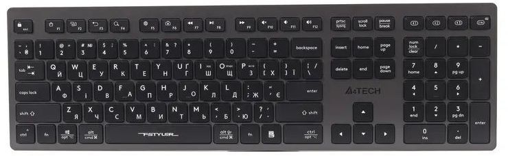 Клавиатура A4Tech FBX50C Grey фото1