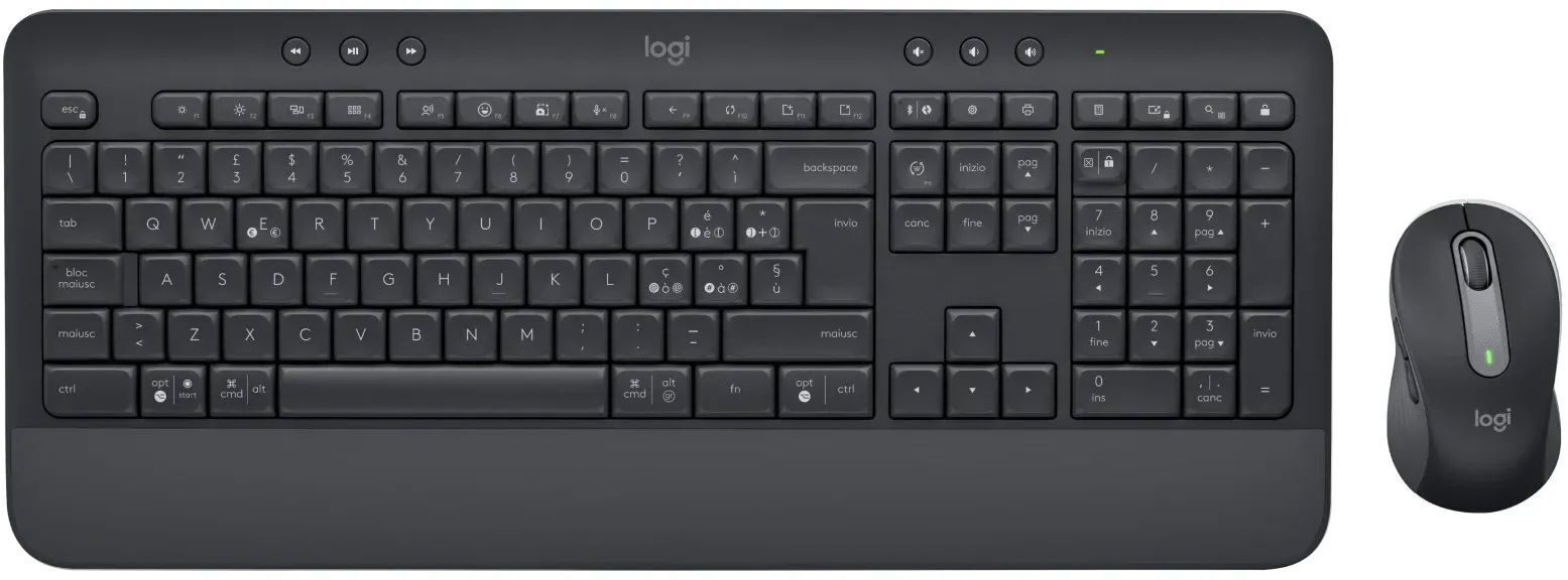 Комплект (клавіатура, миша) бездротовий Logitech MK650 Combo for Business Graphite (920-011004) фото1