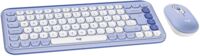 Комплект (клавіатура, миша) бездротовий Logitech Pop Icon Combo Lilac (920-013078)
