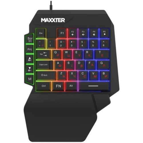 Клавиатура  Maxxter KBG-OH-01B-UA Black