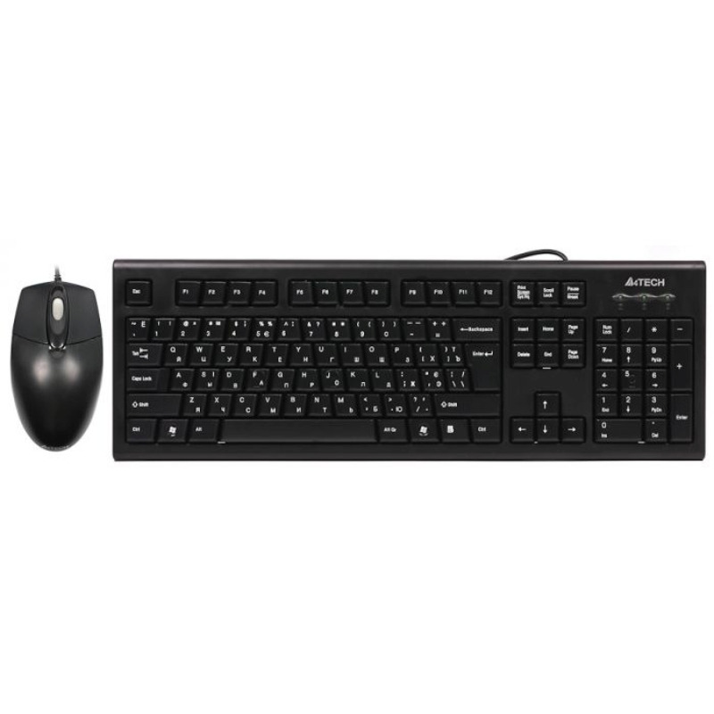 Комплект A4Tech KRS-8572 Black фото1
