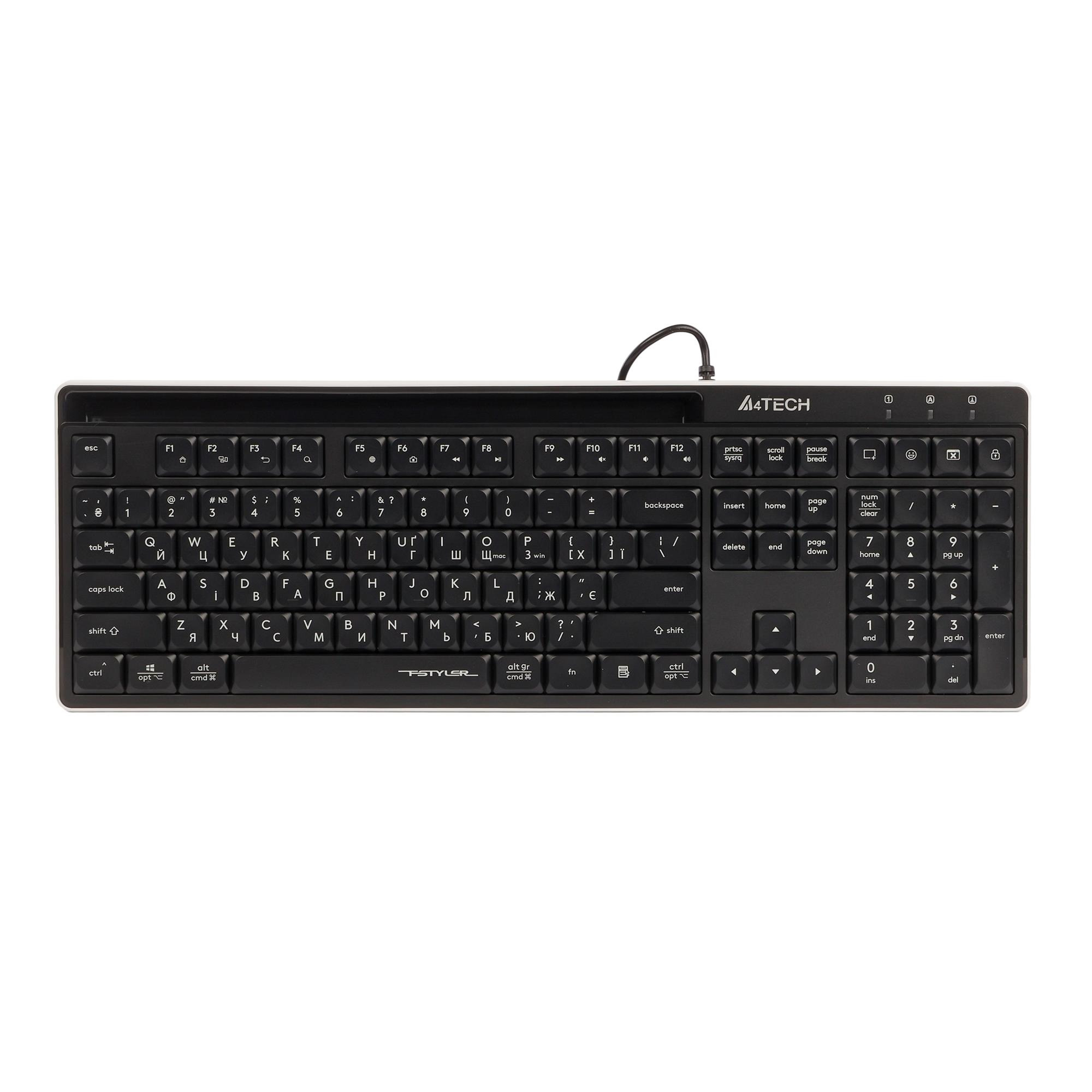 Клавіатура A4Tech FX72 Black фото1