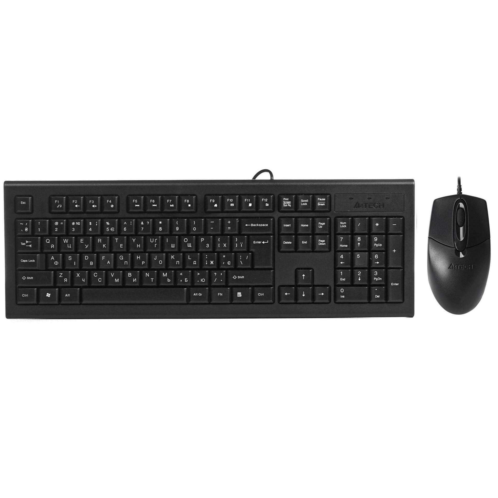 Комплект A4Tech KR-8572 Black фото1