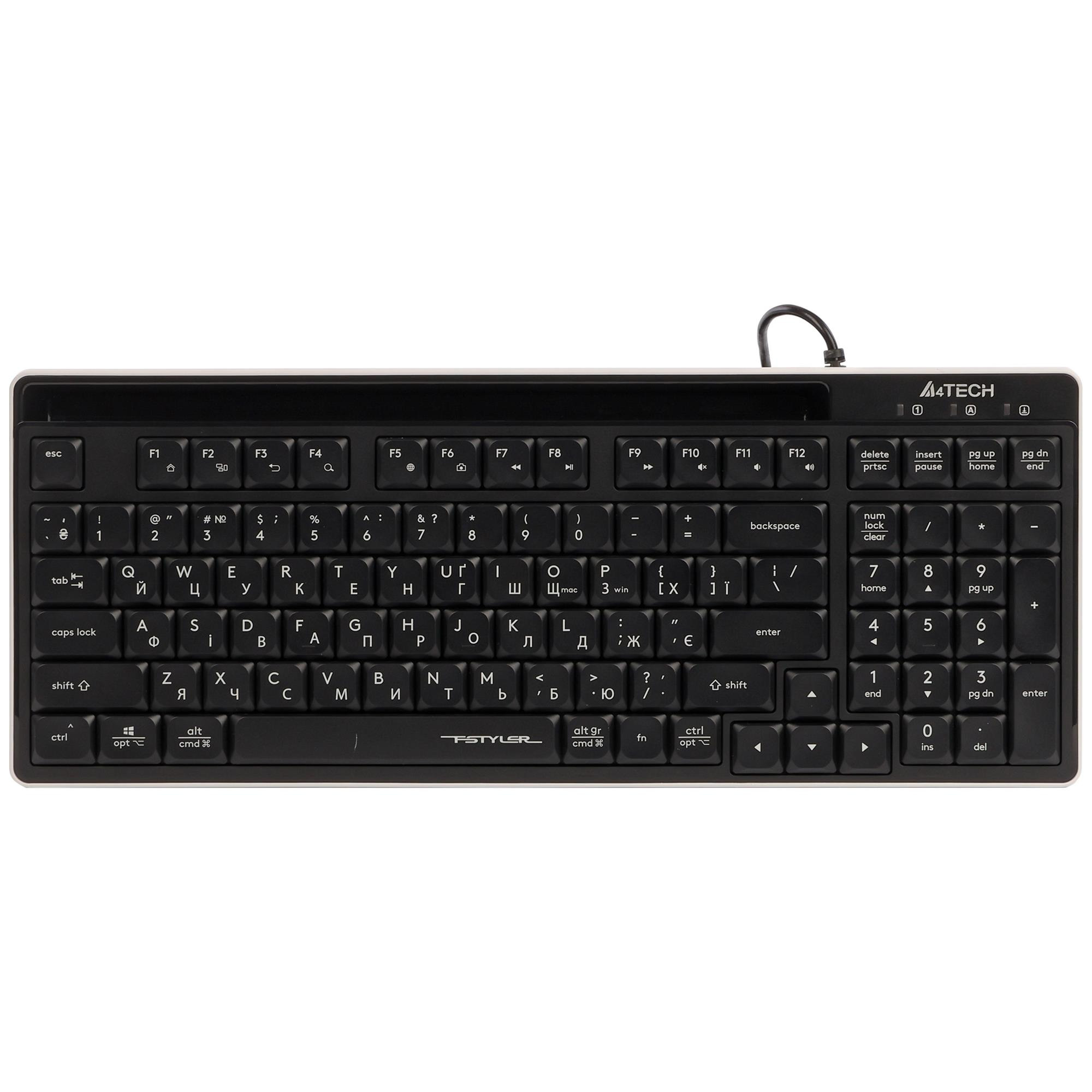 Клавіатура A4Tech FX70 Black фото1