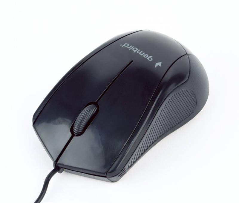 Миша Gembird MUS-3B-02 Black фото1