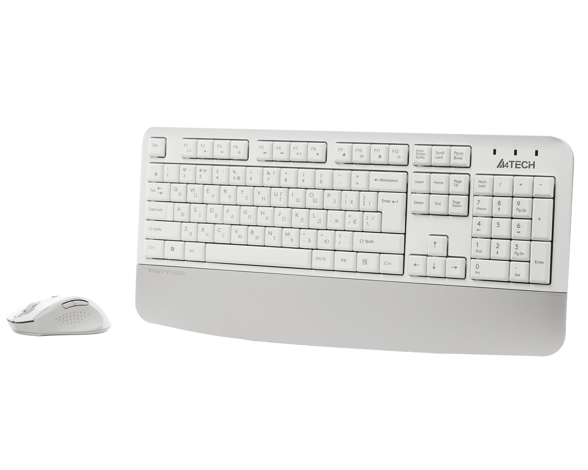 Комплект A4Tech Fstyler FG2500S Plus White фото1