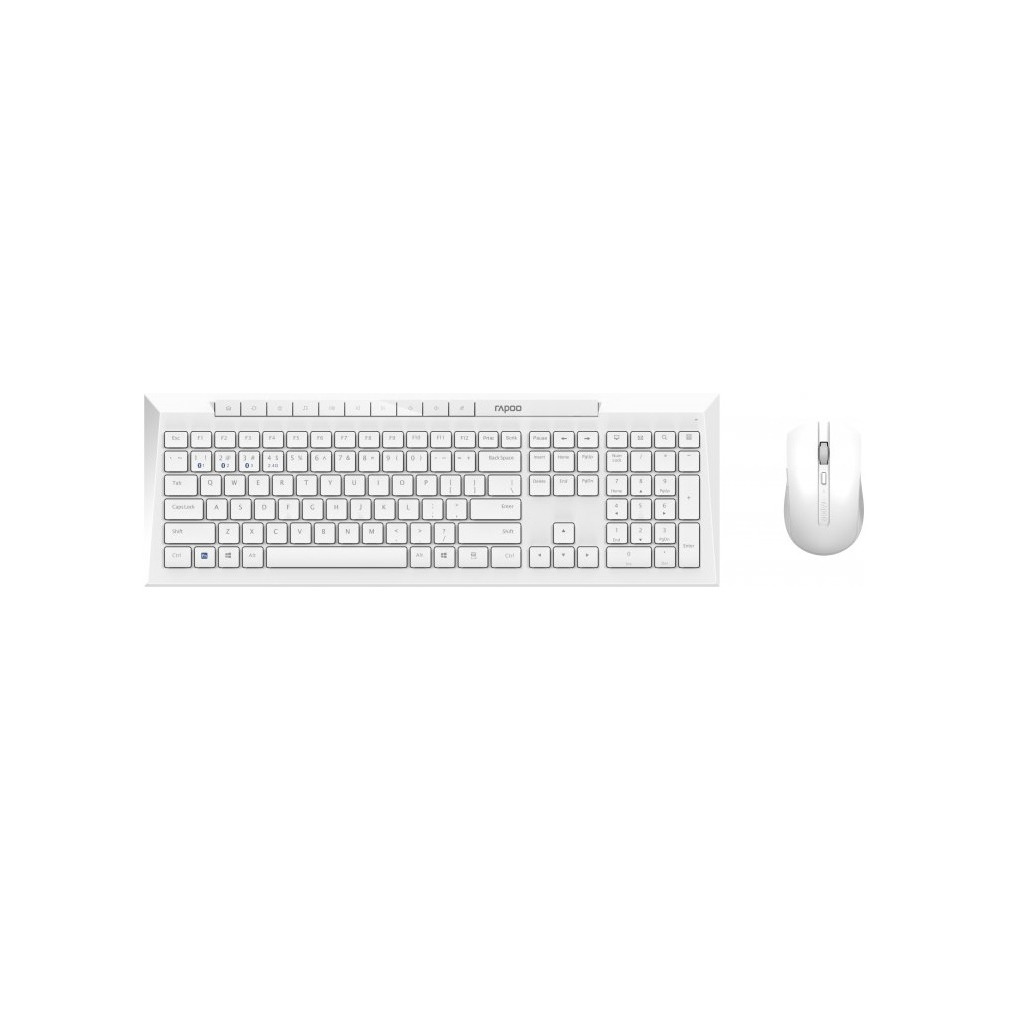 Комплект Rapoo 8210М Wireless White фото1