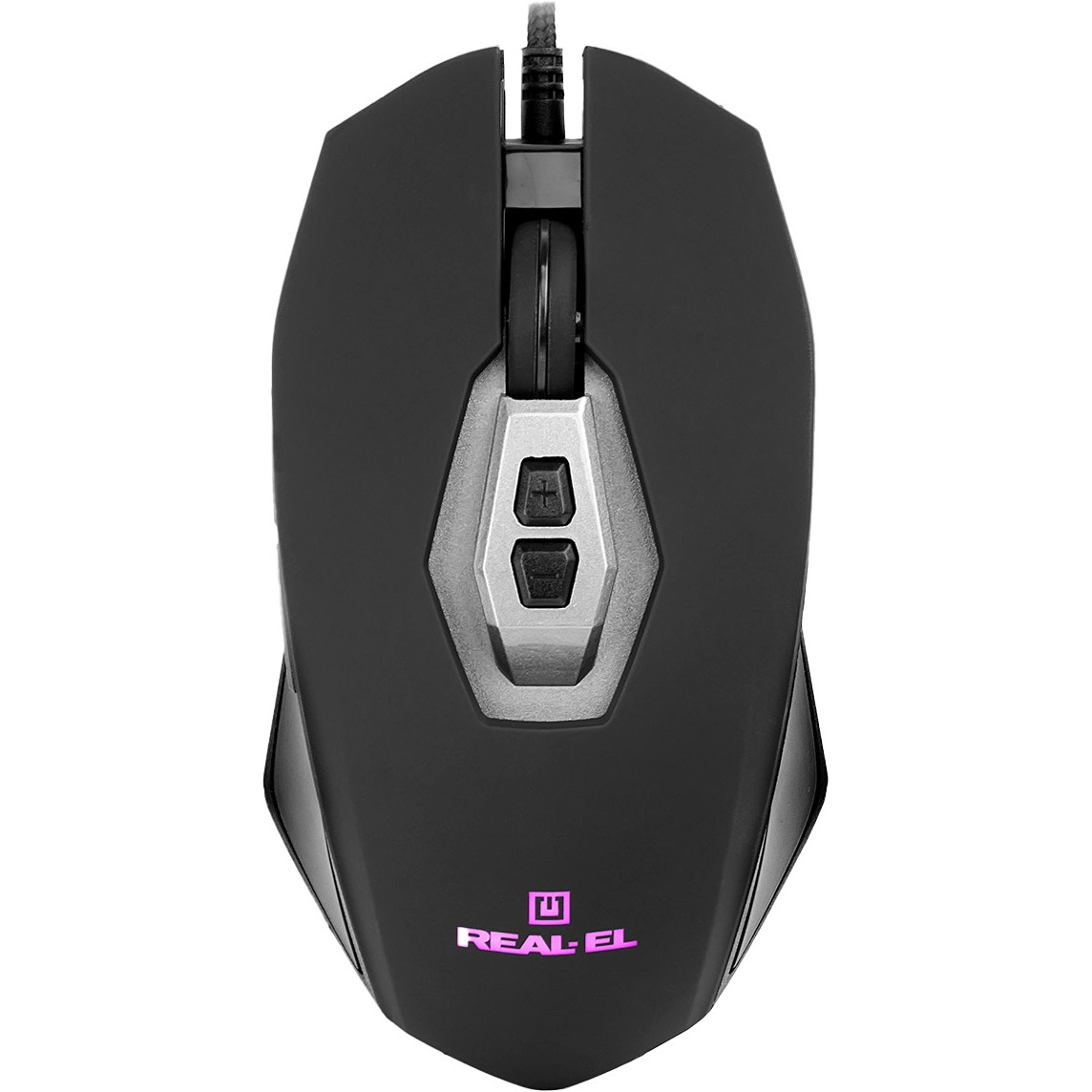 Мишь REAL-EL RM-525 Black (EL123200029) фото1