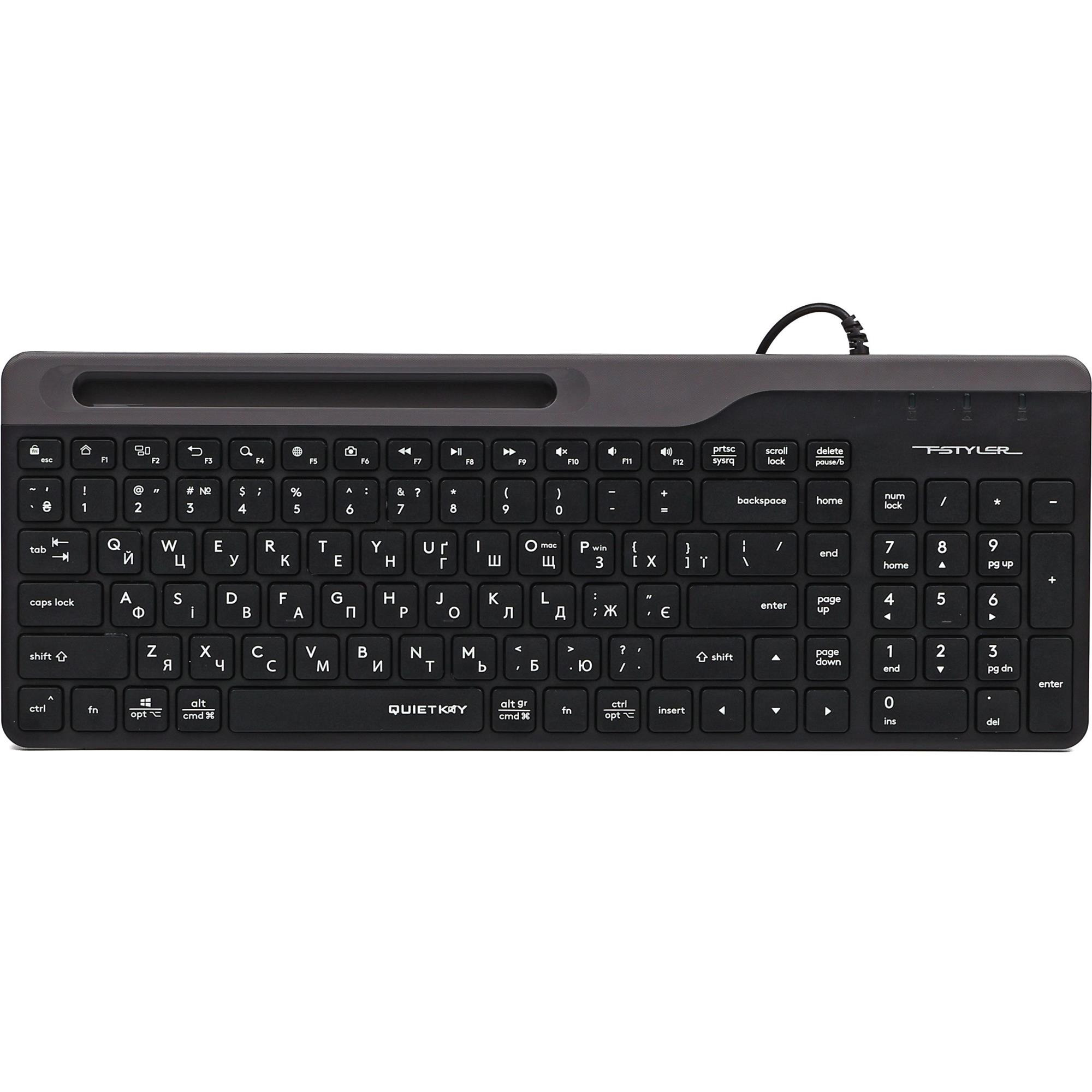 Клавиатура A4Tech Fstyler, USB, FK25 (Black) фото1