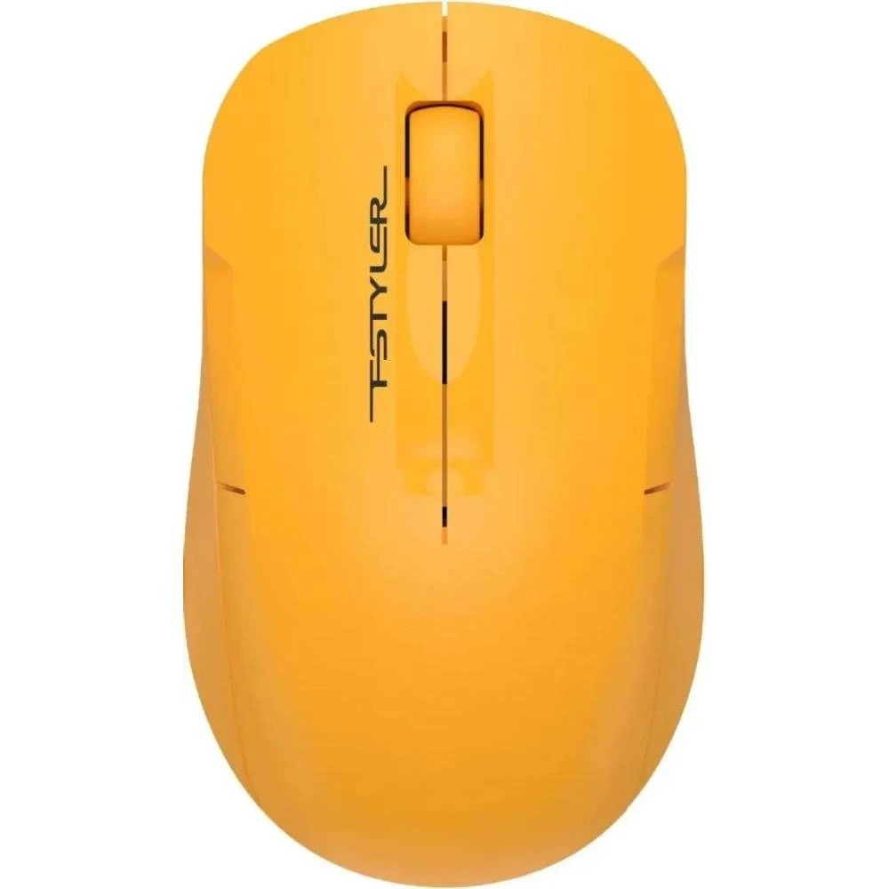 Миша Fstyler, 2.4 ГГц, акумулятор, 1200 dpi, жовтий фото1