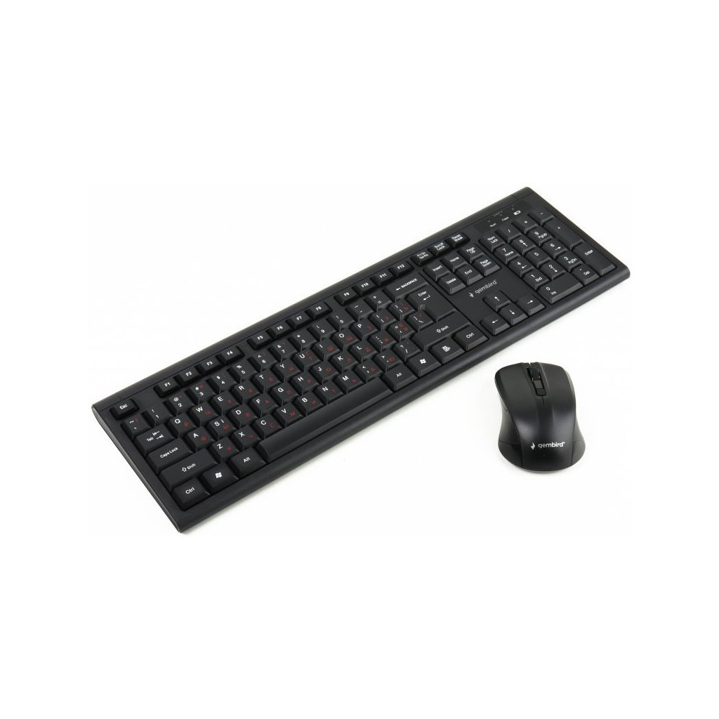 Комплект Gembird KBS-WM-03-UA Black фото1