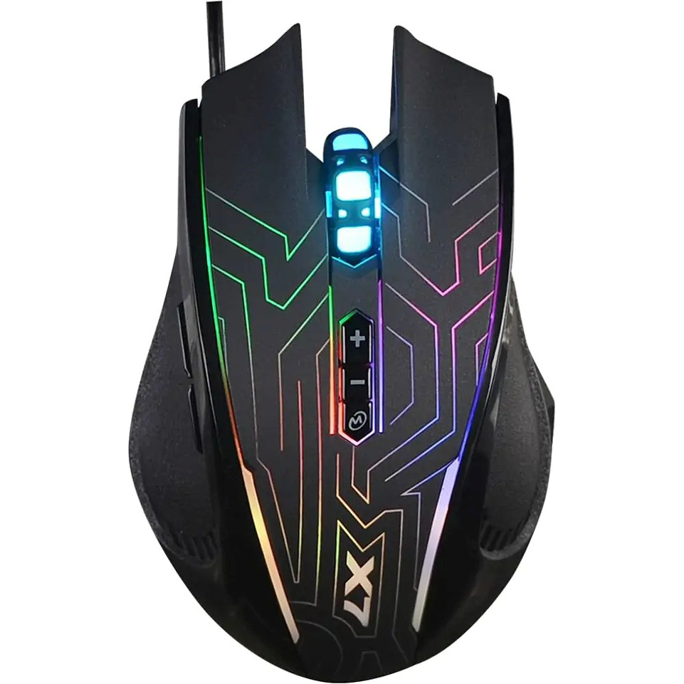 Миша A4Tech X87 Oscar Neon Black USB фото1