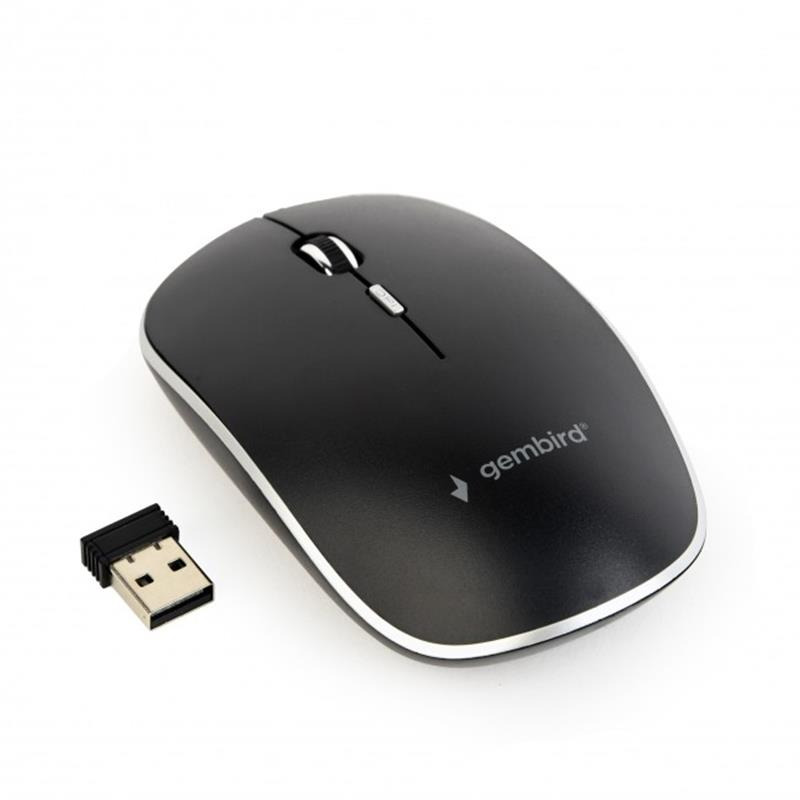 Мышь Gembird MUSW-4B-01 Black USB фото1