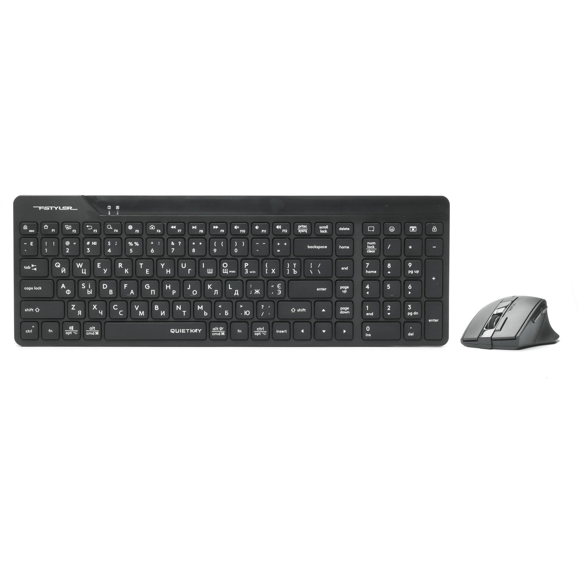 Комплект A4Tech Fstyler FG2400 Air2 Black фото1