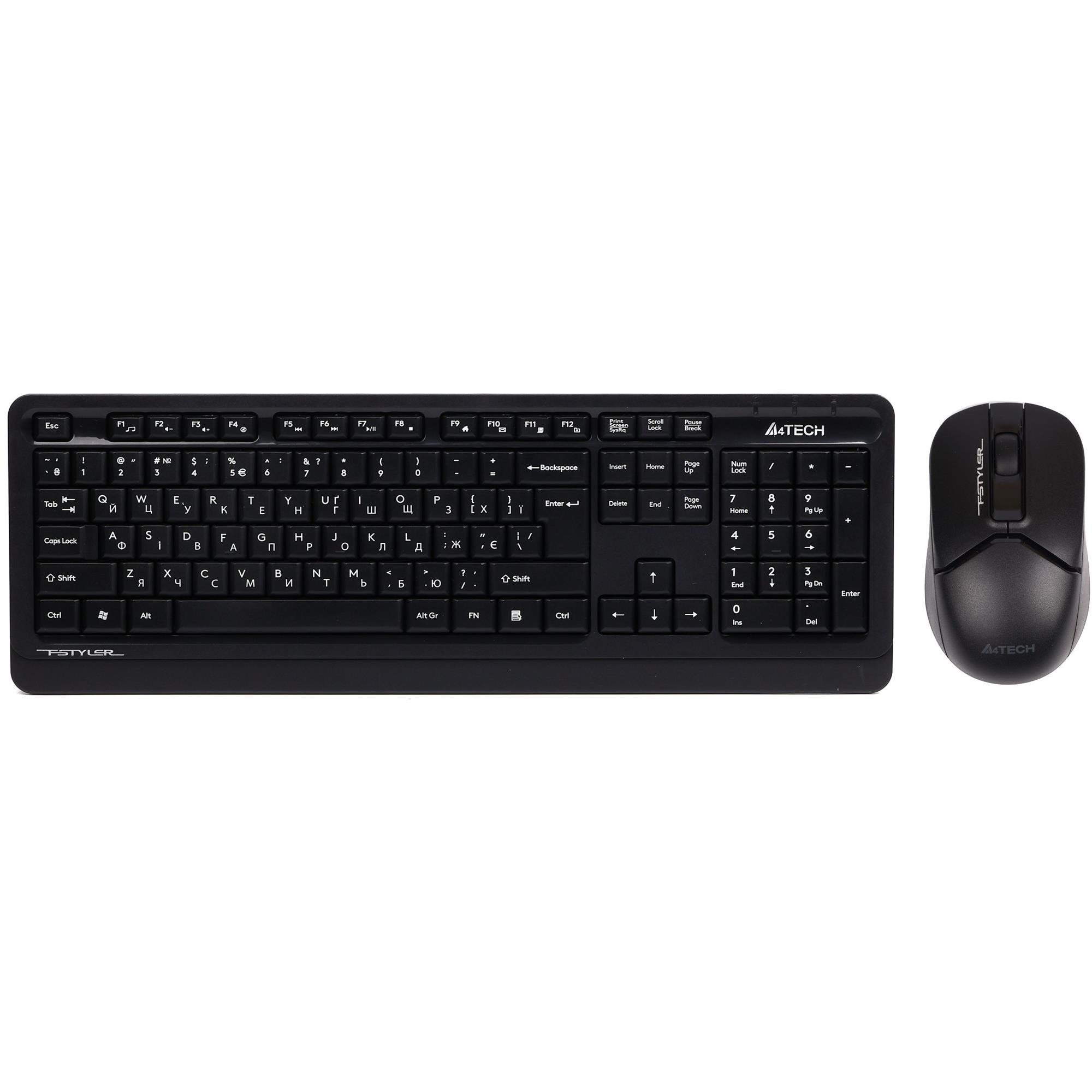 Комплект A4Tech FG1012 Black фото1