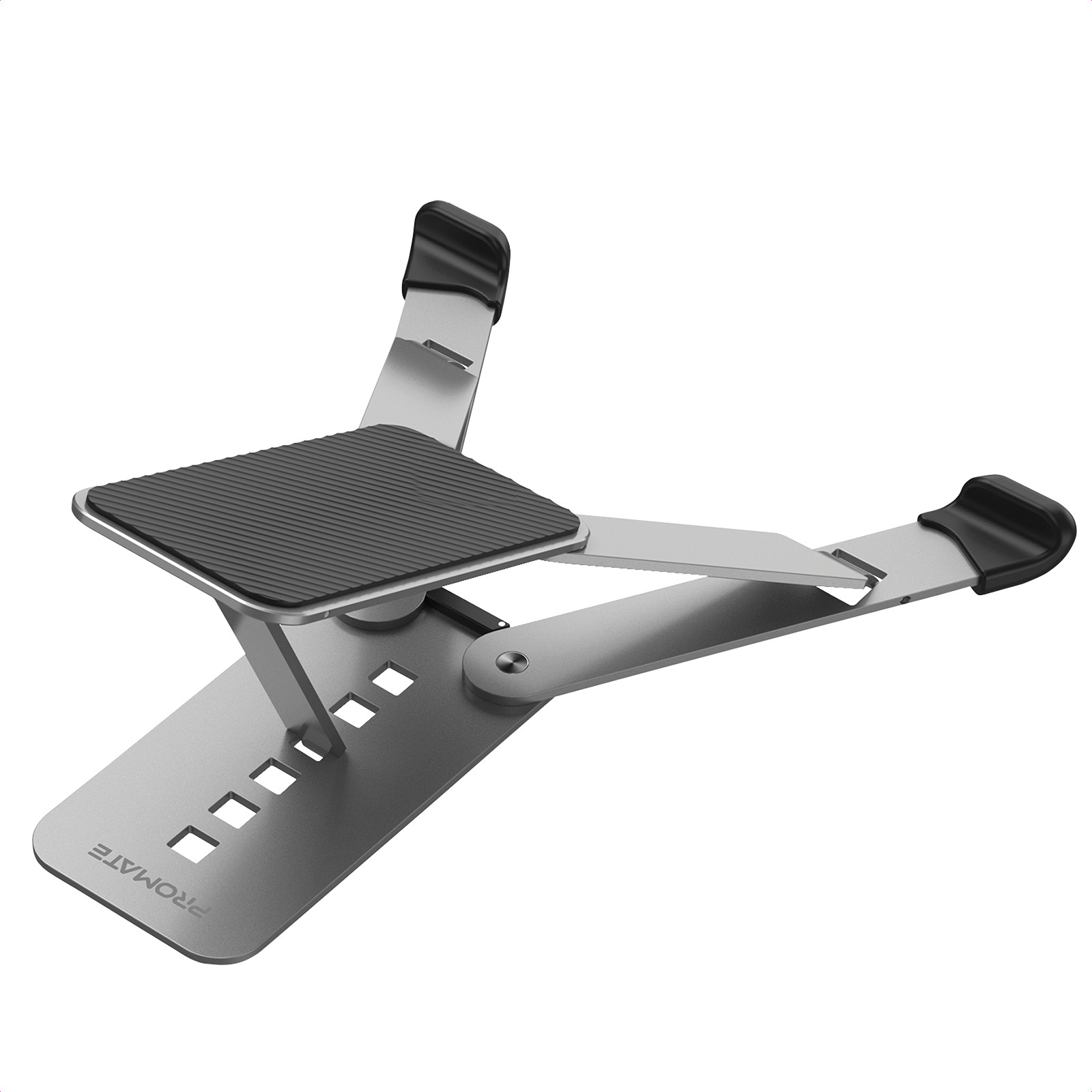 Подставка для ноутбука Promate PocketMount Grey фото1