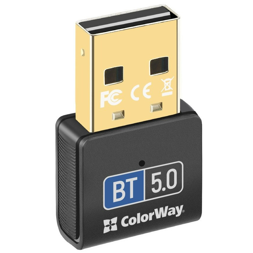 Адаптер Bluetooth 5.0 ColorWay (CW-AD-BT50) фото1