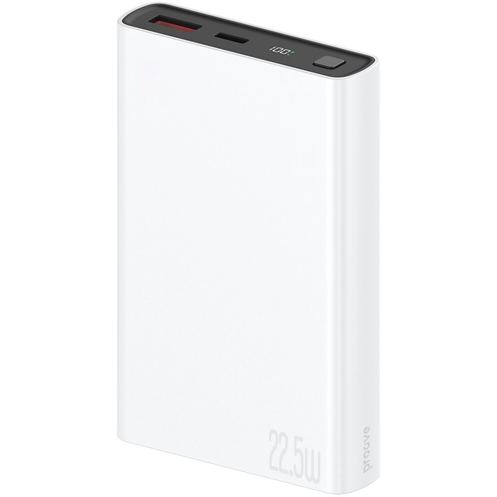 Павербанк Proove Hyper Flux Plus 22.5W 10000mAh White (PBF122120002) фото1