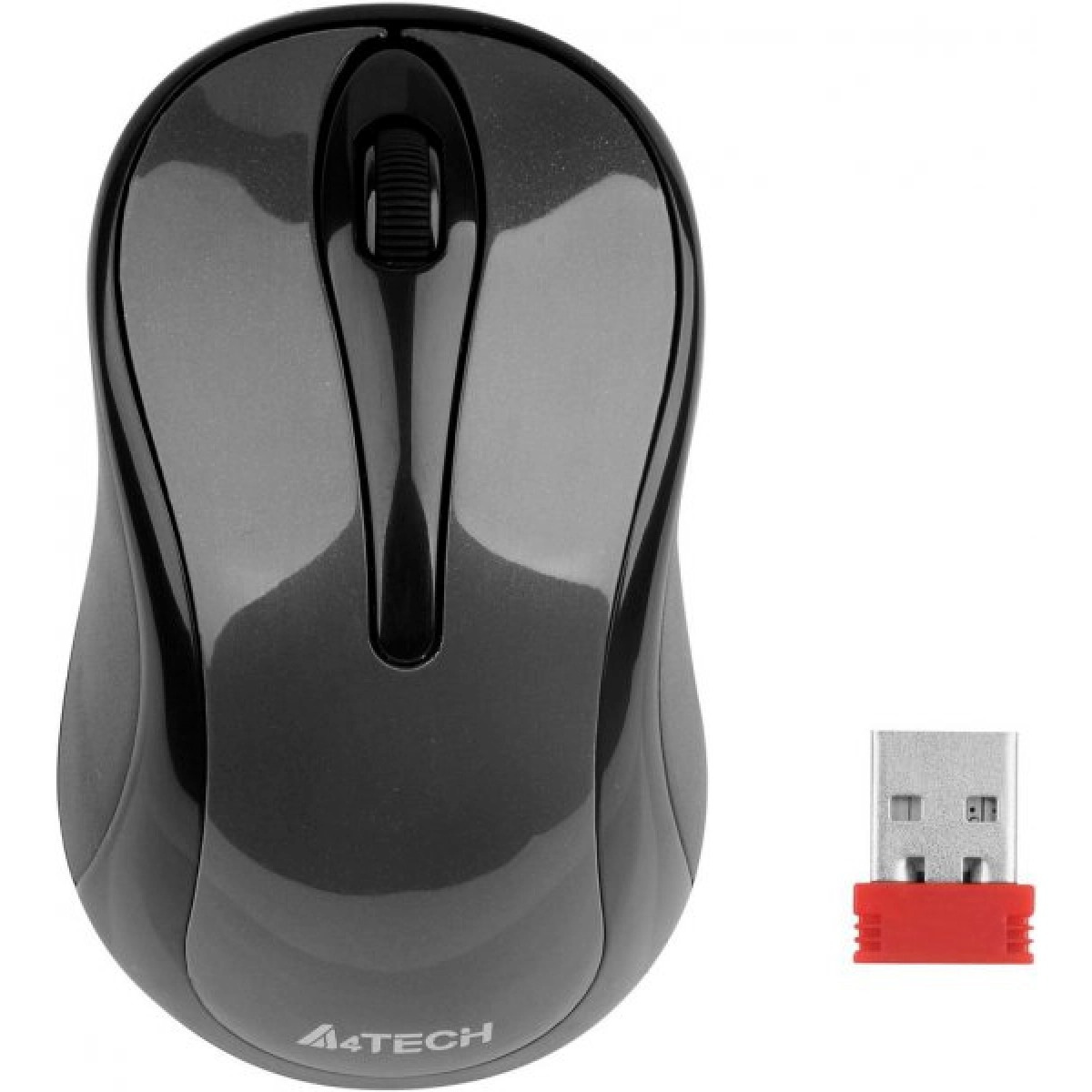 Миша бездротова A4Tech G3-280A Grey фото1