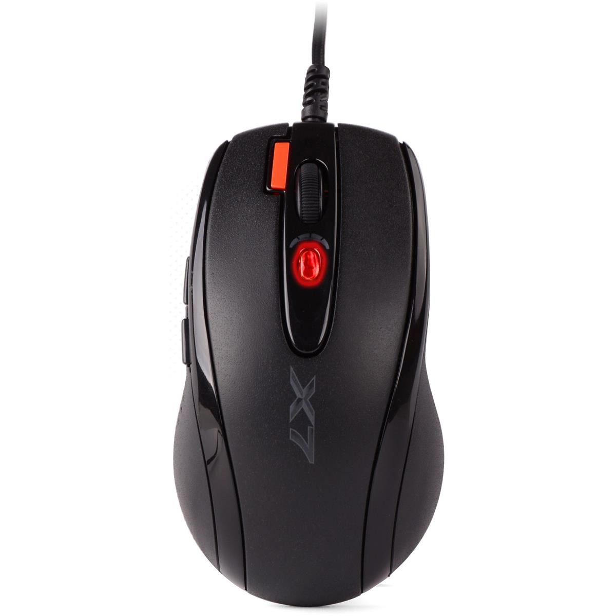Миша A4Tech X-710BK Black USB фото1