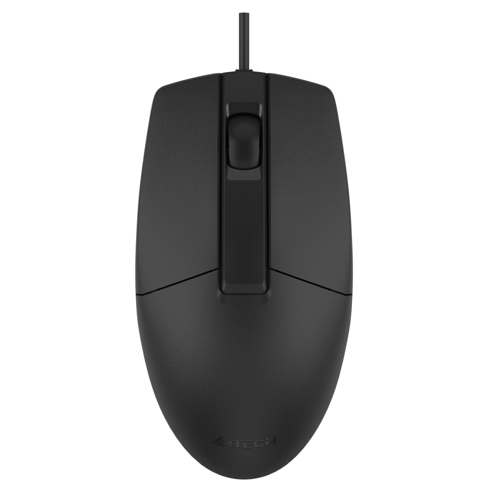 Миша A4Tech OP-330 Black фото1