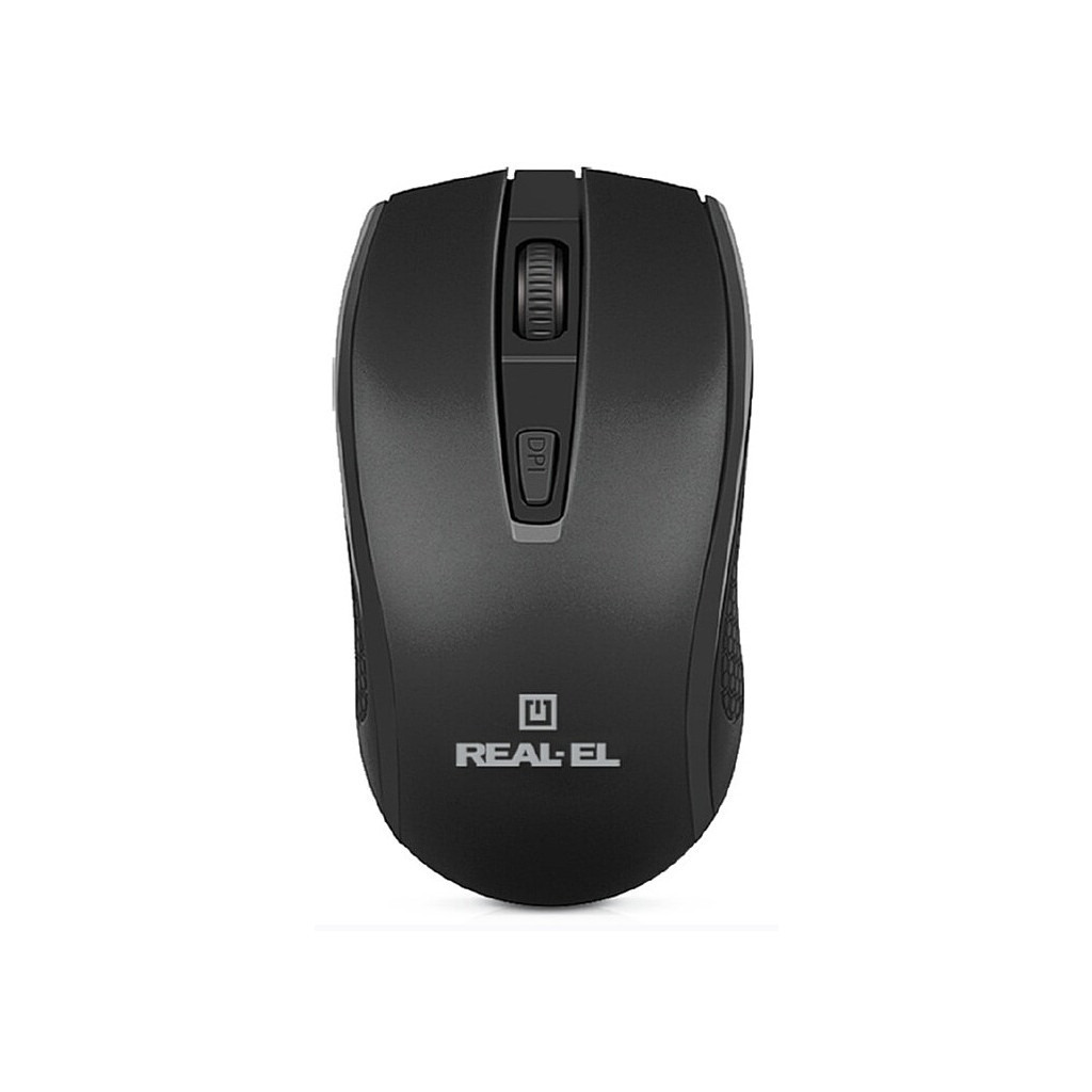 Мышь REAL-EL RM-308 Black фото1
