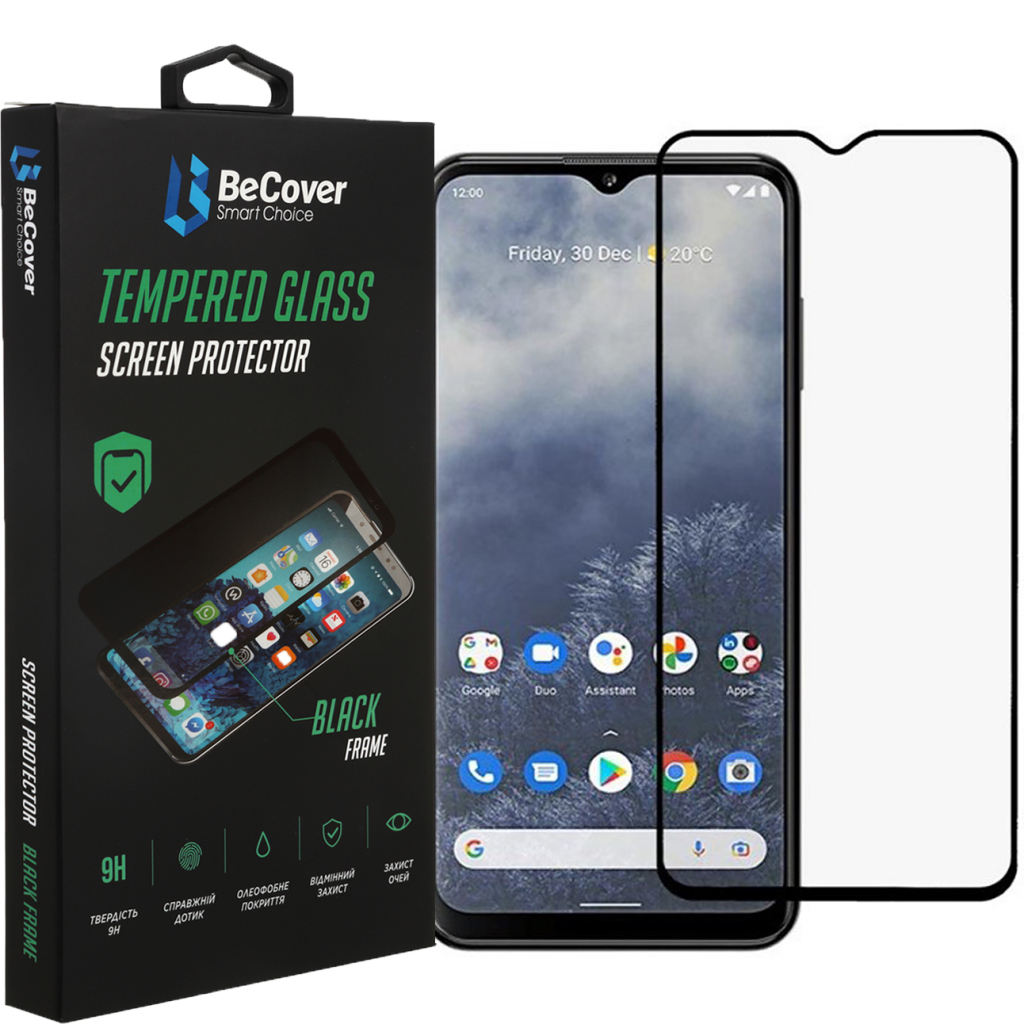 Защитное стекло BeCover для Nokia G60 5G Black (708548) фото1