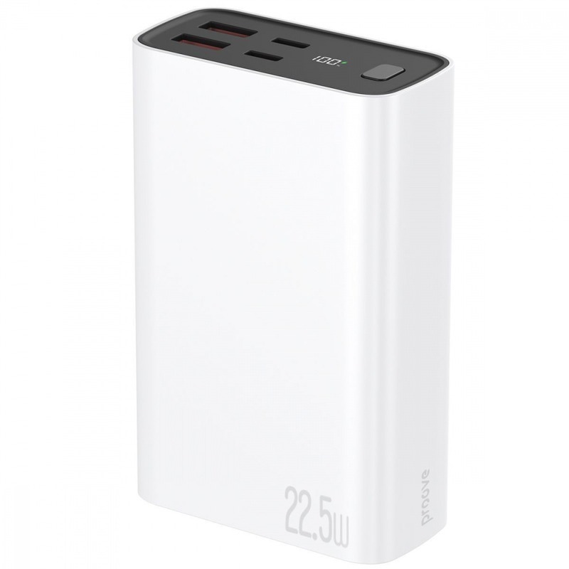 Павербанк Proove Hyper Flux Plus 22.5W 20000mAh White (PBF222120002) фото1