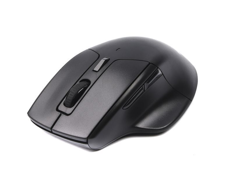 Миша Maxxter, 6 кнопок, 1600 DPI, USB, чорний фото1