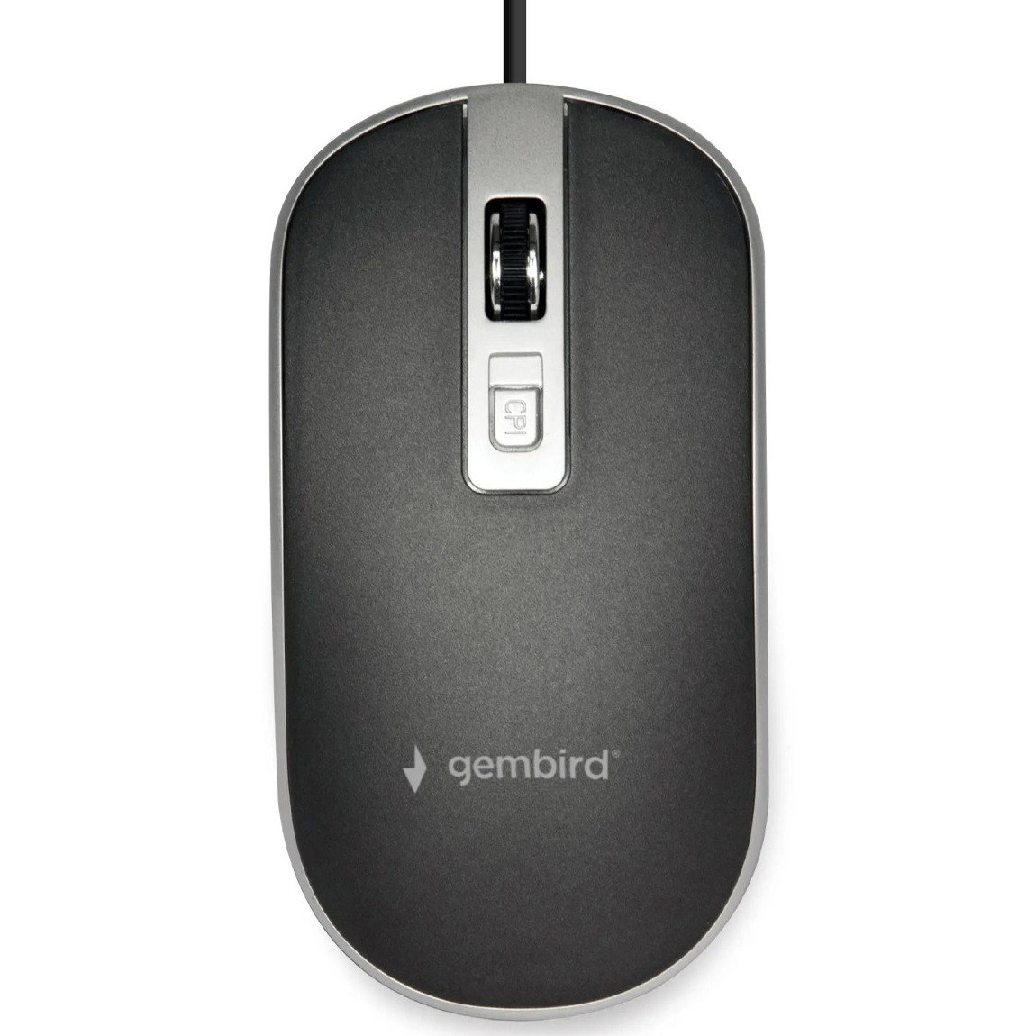 Миша Gembird MUS-4B-06-BS Black/Silver фото1