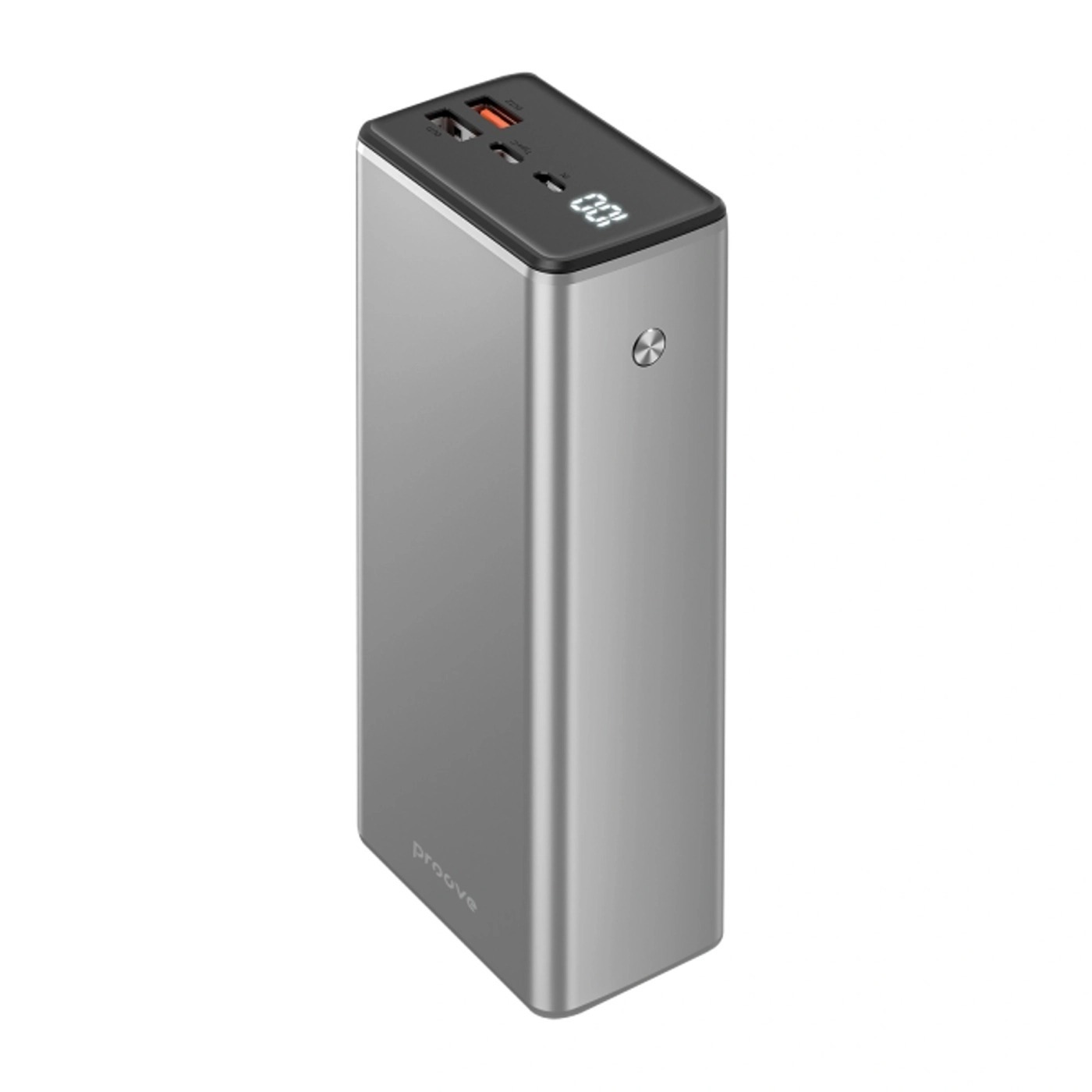 Універсальна мобільна батарея Proove Metalskin 65W 30000mAh Gray (PBM365210004) фото1