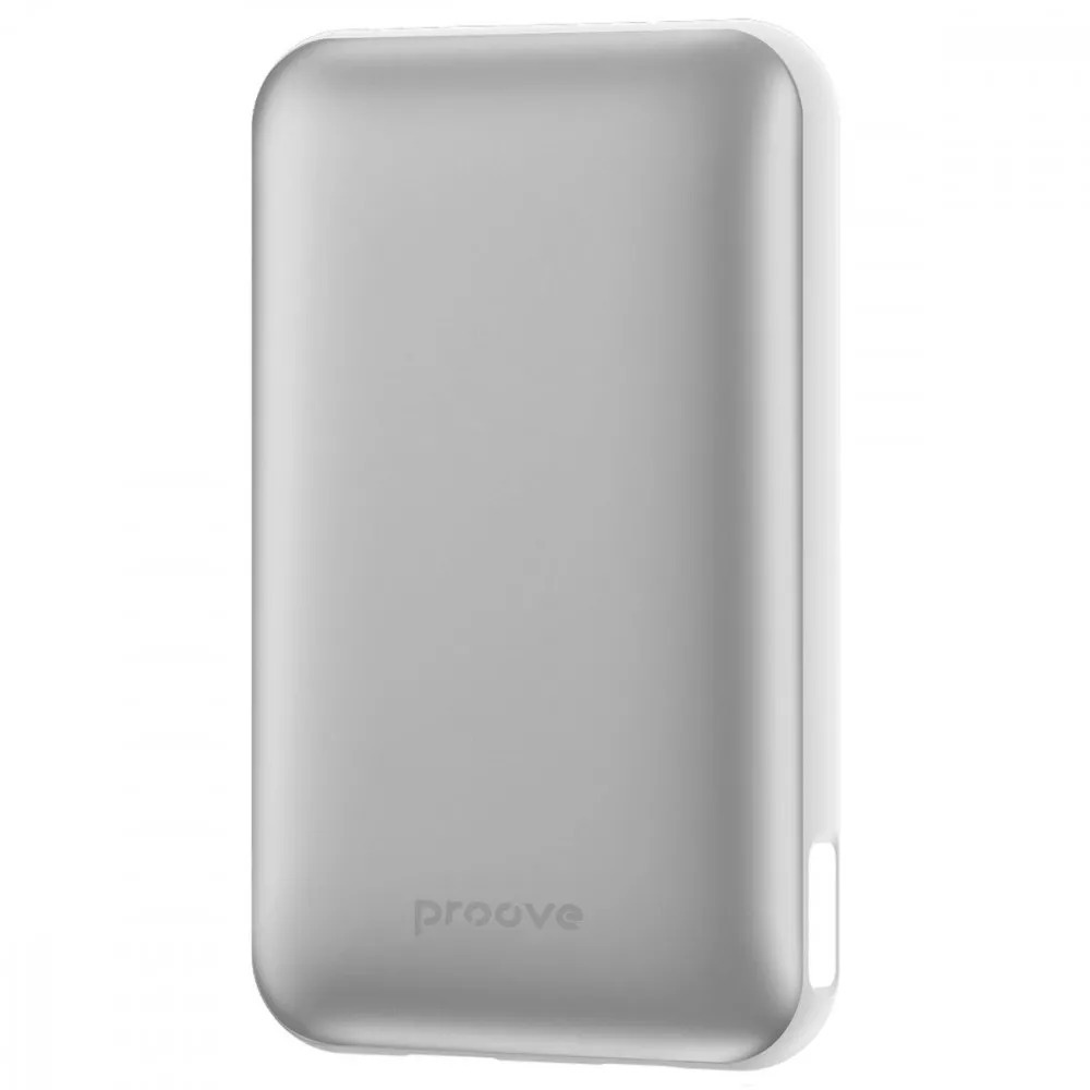Павербанк Proove Vibe Energy Plus 22.5W 10000mAh Silver/White (PBVE15012206) фото1