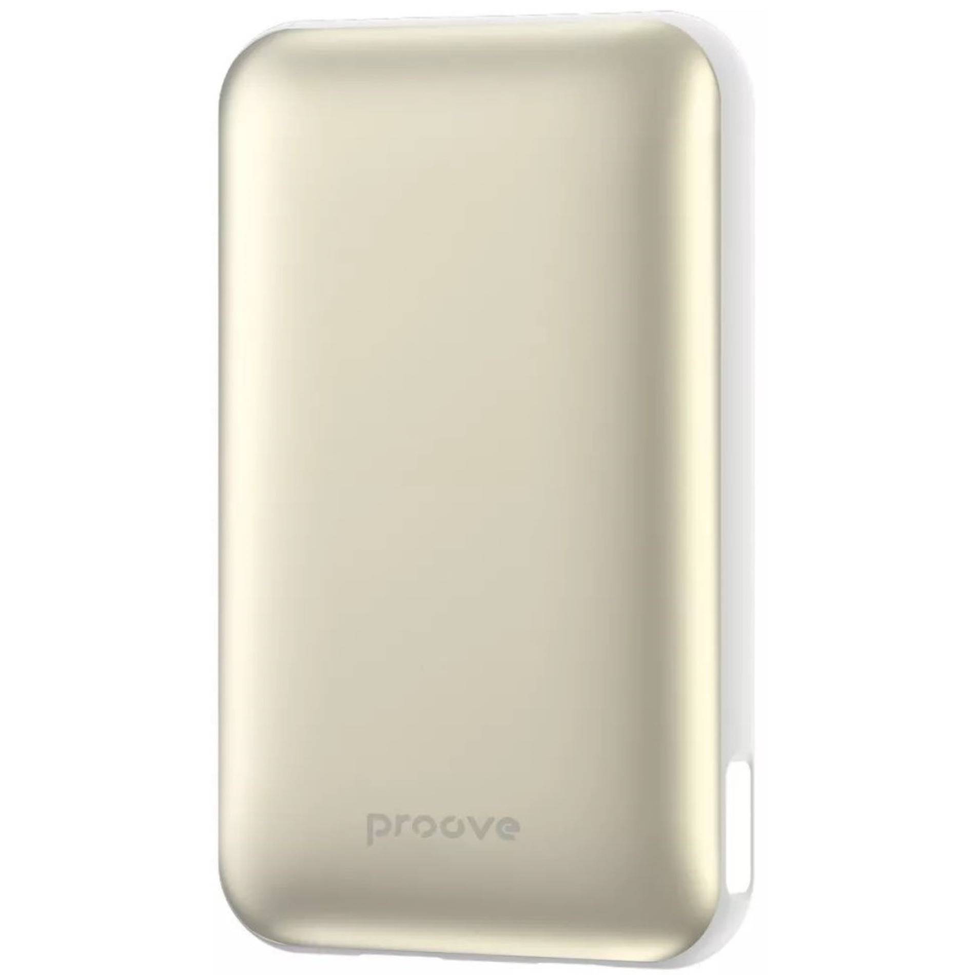 Павербанк Proove Vibe Energy Plus 22.5W 10000mAh White/Gold (PBVE15012202) фото1