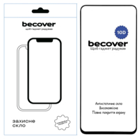 Захисне скло BeCover для Realme 13+ 5G Black 10D (712732)